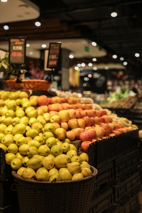 香梨、蘋果與茶葉 商場(chǎng)超市商品攝影的藝術(shù)與技巧